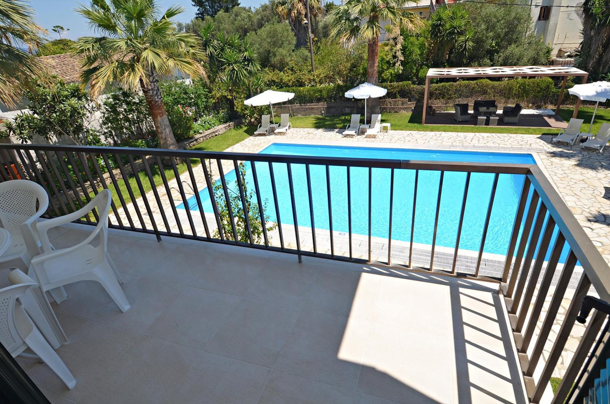 Villa Eftichia Hotel Apartments & Studios Kontokali Zimmer foto