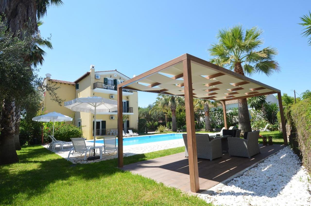Villa Eftichia Hotel Apartments & Studios Kontokali Exterior foto