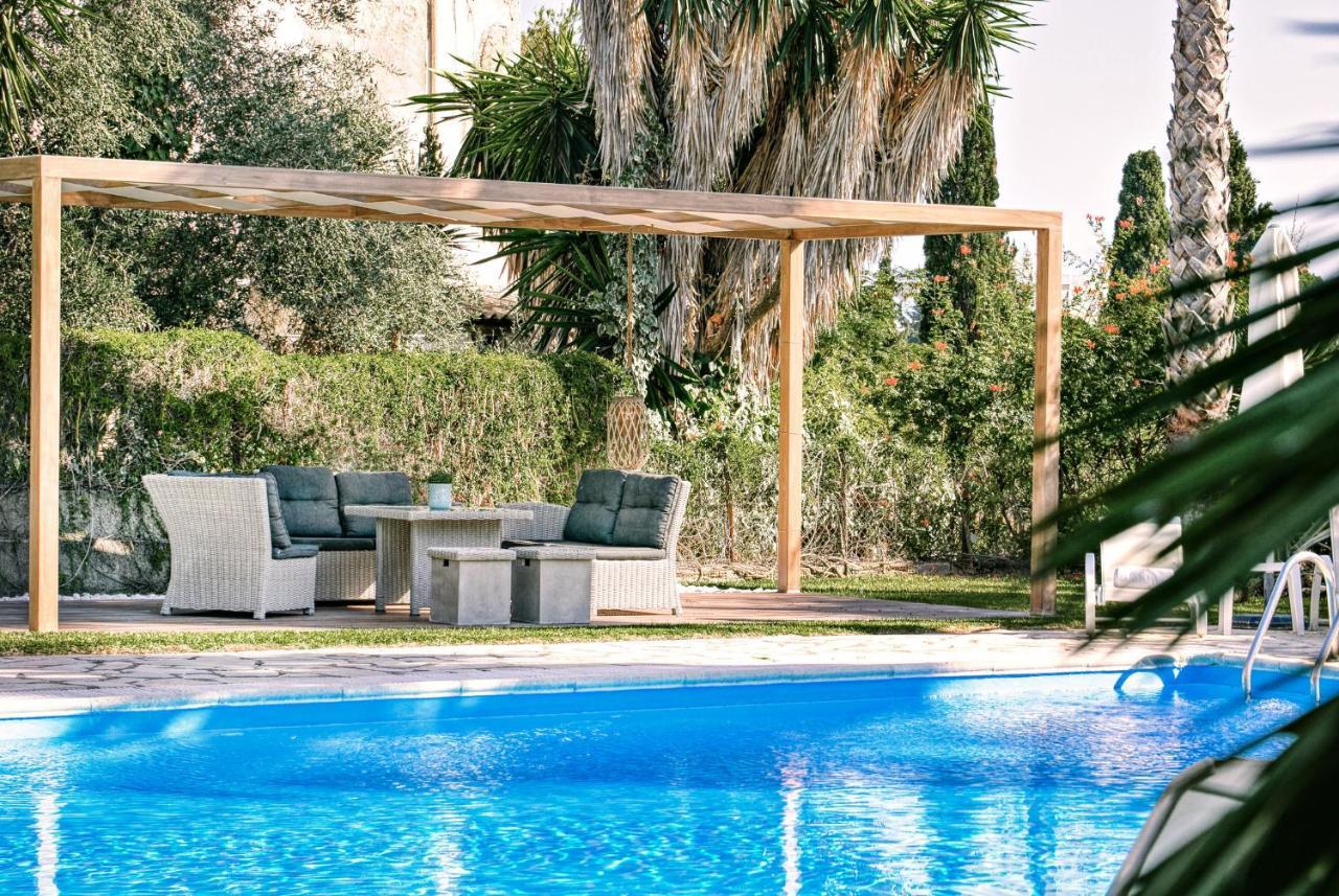Villa Eftichia Hotel Apartments & Studios Kontokali Exterior foto